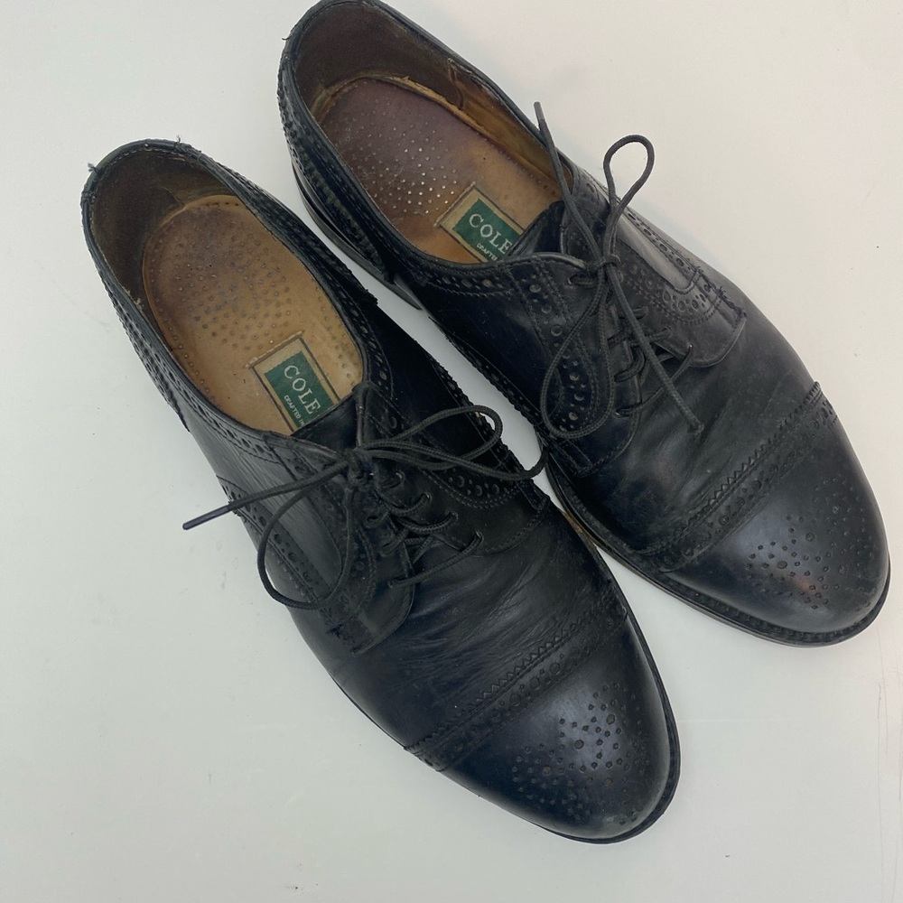 Cole Haan Men's Classic Black Oxford Dress Shoes Size 95D G6
